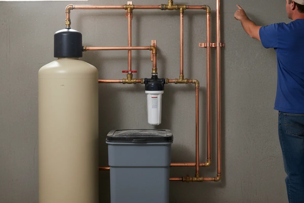 Whole-house water treatment system installed in Deansboro